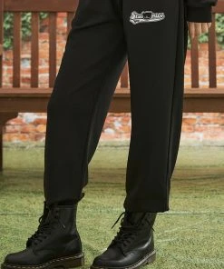 [AQOSTUDIOSPACE] FW 21 AQO VARSITY LOUNGE PANTS BLACK