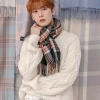 [ALMOSTBLUE] Seasonless ALMOSTBLUE X AMES HOLIDAY CHECK MUFFLER Best Sellers