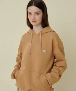 [GOCORI] FW 21 CAT HOODY - BEIGE Best Sellers