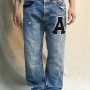 [KING ARCHIVES] FW 21 A-Logo Denim Pants 001