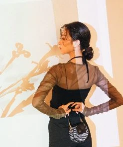 [RAYOUNG] Seasonless [RAYOUNG X BY ATELIER] NANO CIRCLE BAG_LEOPARDBLACK