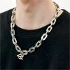 [OY] Seasonless CHAIN LINK LOGO NECKLACE