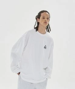 [HAVEOFFDUTY] FW 21 SMALL LOGO LONG SLEEVE(WHITE)