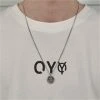 [OY] Seasonless LOGO MEDAL NECKLACE