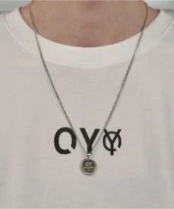 [OY] Seasonless LOGO MEDAL NECKLACE