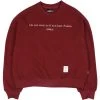 [AJO BY AJO] FW 21 To The Haters Sweatshirt [Burgundy] Best Sellers