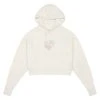 [HIGH SCHOOL DISCO] FW 21 Marshmallow Heart Hooded Ivory