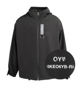 [OY] FW 21 TWIST LINE HOODIE JACKET-BLACK