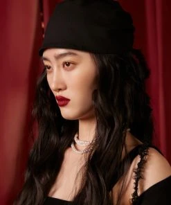 [NACHE] Seasonless LACE DURAG BEANIE_BLACK