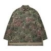 [AJO BY AJO] FW 21 Oversized Camouflage Shirt [Burgundy]
