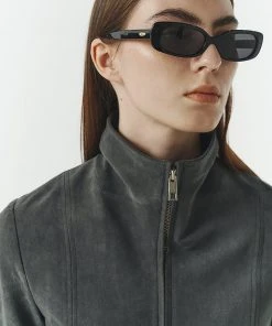 Best Sellers [REPOS] FW 21 SUEDE SHOT JACKET (GRAY)