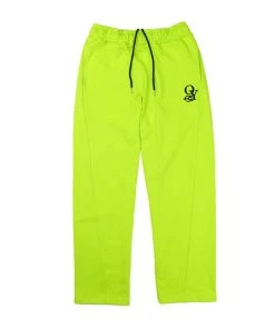 [OY] FW 21 TWIST LINE PANTS-NEON GREEN