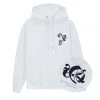 [OY] Winter 21 DEVIL LOGO HOODIE-WHITE
