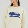 Best Sellers [CRUMP] Winter 21 Athletic Flag Logo Sweatshirt (CT0342-4)
