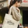 [DRILLEYS] Seasonless ¾ Eco Bag NaturalBlack