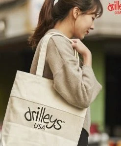 [DRILLEYS] Seasonless ¾ Eco Bag NaturalBlack