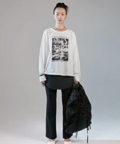 [NACHE] Seasonless GLOSSY QUILTING BAG_WHITE