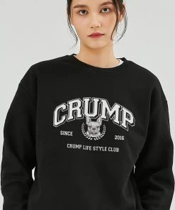 [CRUMP] Winter 21 French Bulldog Arch Logo Sweatshirt (CT0340)