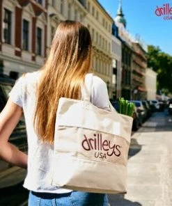 [DRILLEYS] Seasonless ¾ Eco Bag NaturalWine