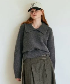 [ANEDIT] Winter 21 Big Collar Knit_CH