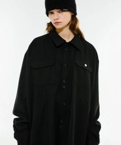 [ANOTHER YOUTH] Winter 21 Wool Pocket Shirts - Black