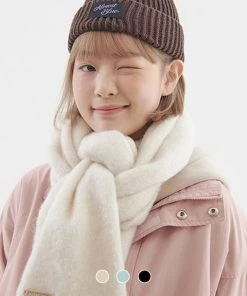 [ALMOSTBLUE] Seasonless FLUFFY MUFFLER