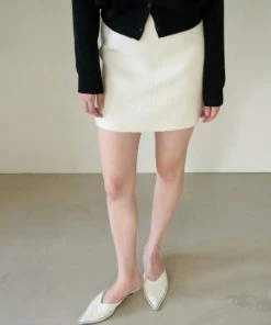 [STEP AROUND] FW 21 [SET] A-LINE ALAPCA SHORT SKIRT_IVORY Best Sellers