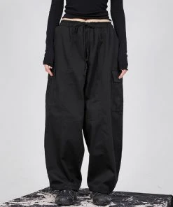 [FLAREUP] Winter 21 Oversized Cargo Balloon Pants (FU-217)