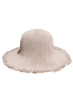 SLEEPYS SLIP [SLEEPY SLIP] Seasonless LINEN FABRIC BEIGE BUCKET HAT