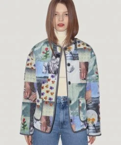 JULIE BEANS [JULYE HAN] Winter 21 Reversible Quilted Jacket - Moments