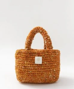 GLOWNG [GLOWNY] Seasonless UNICROCHET BAG - PUMPKIN