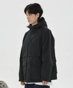 [HAVEOFFDUTY] FW 21 MOUNTAIN WINDBREAKER JACKET(BLACK) Best Sellers
