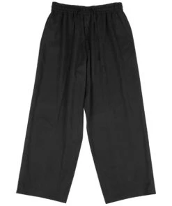 [AJO BY AJO] FW 21 Plain Oversized Trousers [Black]
