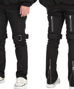 [LANG VERSIO] FW 21 322 Originally Zipper Black Jeans Best Sellers