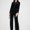 [LUV IS TRUE] Winter 21 VELVET PANTS(BLACK)