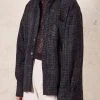 [DWSCOMPANY] Winter 21 Tweed Blanket Shirt (black)