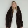 [SEARCH410] Winter 21 Heavyboa Fleece Hoodie Brown Best Sellers