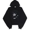 Best Sellers [REHEAT] Winter 21 FOREVER YOUNG HOODIE_BLACK