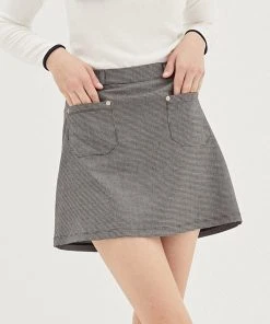 Best Sellers [DEARSTALKER] FW 21 MAISON BASIC SKIRT- BLACK