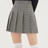 [DEARSTALKER] FW 21 TENDER PLEATS SKIRT- GREY Best Sellers