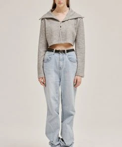 [OUTXO] FW 21 Nina Cardigan Gray Best Sellers