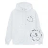 [OY] Winter 21 ROUND LOGO HOODIE-WHITE Best Sellers