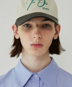 [ANOTHER YOUTH] Seasonless Leather Brim Ballcap - Ivory