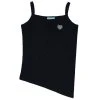 Best Sellers [SETUP EXE] FW 21 Unbalance Slit Sleeveless Top [Black]