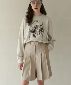 [REMANTIST] FW 21 Classic Pleated Shorts (beige)