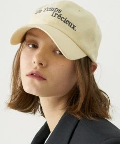[LARTIGENT] Seasonaless LM PRECIEUX BALL CAP(LIGHT YELLOW)