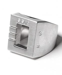 [SSY] Seasonless SQUARE OURLINE RING (SURGICAL STEEL)