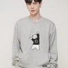 [DXOH] Seasonless BEAR EMBROIDER MTM [GREY]