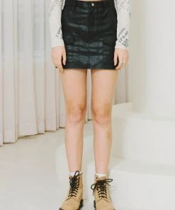 [13MONTH] FW 21 MINI PANTS SKIRT (BLACK) Best Sellers