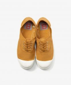 [BENSIMON] Seasonless TENNIS WOMAN LACET - SAFRAN